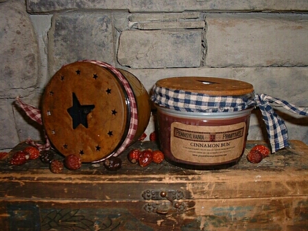 Half Pint Jar with Tin Keeper